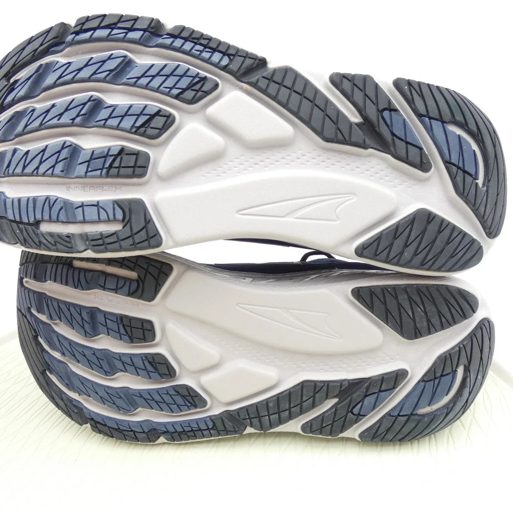Altra FWD Experience Mens 11 Navy Blue Grey Running Shoes AL0A82C1440
